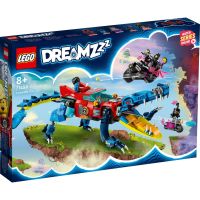 ~ *Lego DreamZzz 71458 ชุดของเล่นตัวต่อรถยนต์ ลายหนังจระเข้ สําหรับเด็ก (494 ชิ้น)