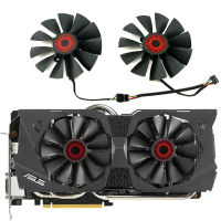 1เซ็ต95MM 5PIN FD10015H12S STRIX-GTX 970 GPU พัดลมสำหรับ STRIX-GTX 980、 GTX 970、 GTX 780、 GTX 780TI 、การ์ดจอ Atari 380พัดลมระบายความร้อน