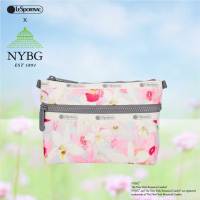 Lesportsac Cosmetic Clucth Bag กระเป๋าเครื่องสำอาง ใบเล็ก Style 7105 Exclusive The New York Botanical Garden