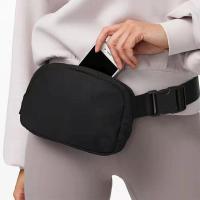 QianXing Shop Women Waist Bag Fanny Pack Zipper Chest Bag Outdoor Sports Crossbody Bag Casual Travel Belt Bag Pocket Money Pouch Bags