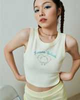 REVERIE - Jenna Glitter Tank (เสื้อกล้ามสกรีนกากเพชร)