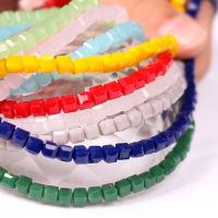 hotx【DT】 2 3 4 6 8 10mm Austria Glass Beads Loose Spacer Beaded Making Jewelry Needlework Accessories