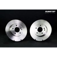 RUNSTOP รันสตอป brake disc จานเบรคหน้า แบบเรียบ ขนาดเดิม288 Mercedes Benz รุ่น W 210 E230 NEW EYE ราคาต่อคู่ เบรก