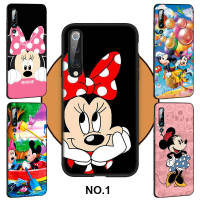 Casing หรับ OPPO A91 F15 A81 A92 A72 A52 A93 A94 Reno 2 2Z 2F 3 4 5 5K 6 4Z 6Z Lite Pro Plus A92S DA39 Mickey Minnie Mouse Pattern Phone เคสโทรศัพท์