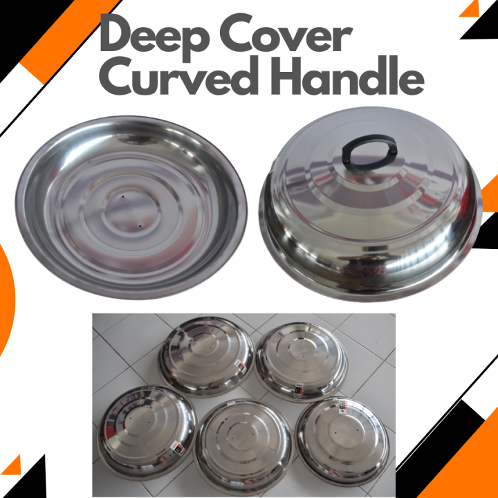 Deep Cover For Pan Curved Handle With Different Sizes Lazada PH