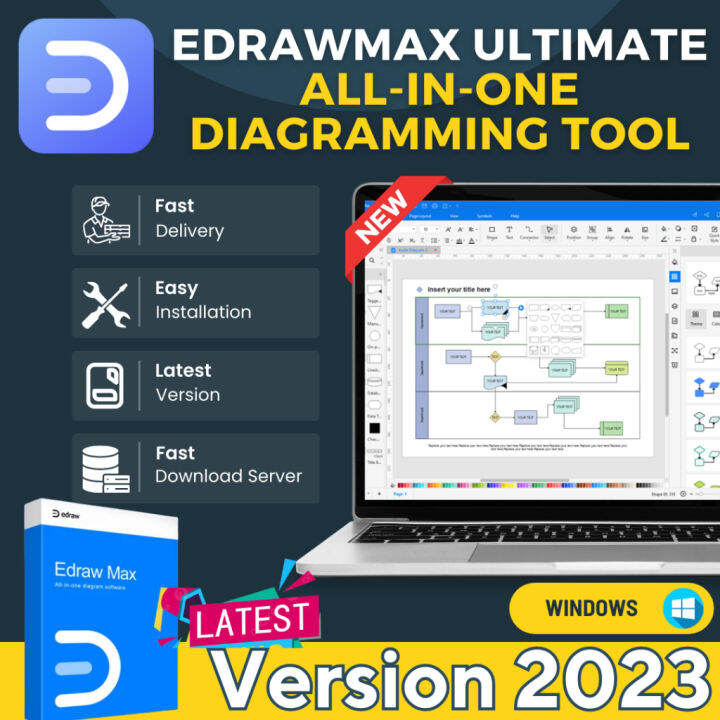 EdrawMax Ultimate 12.5.0.997 - All-in-one Diagramming Tool | Windows ...
