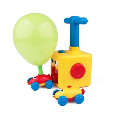 Power Balloon Launch Tower Car Toy Launcher Science Experiment Toy Puzzle Fun Early Child Education Toys For Kid Gifts