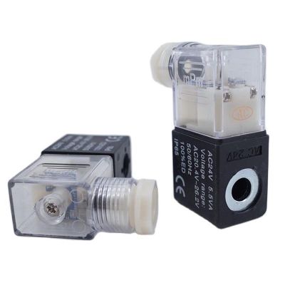 4V210-08 solenoid valve coil 24V Yade passenger type 220V valve head 4V310-10 pneumatic control valve DC12V AC380V AC110V AC36V Valves