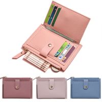 【CW】❏▣  Fashion Wallets Leather Female Purse Hasp Multi-Cards Holder Coin Short Small Wallet