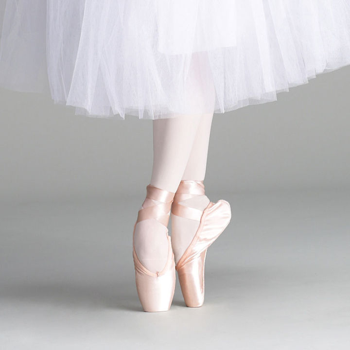 girls-ballerina-ballet-pointe-shoes-pink-red-women-satin-canvas-ballet-shoes-for-dancing