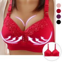 【CW】 Women Bras Fashion Casual Sexy Solid Color Chest Pad Lace Sling Nylon Breathable Elasticity Anti sagging Comfortable Women Bras