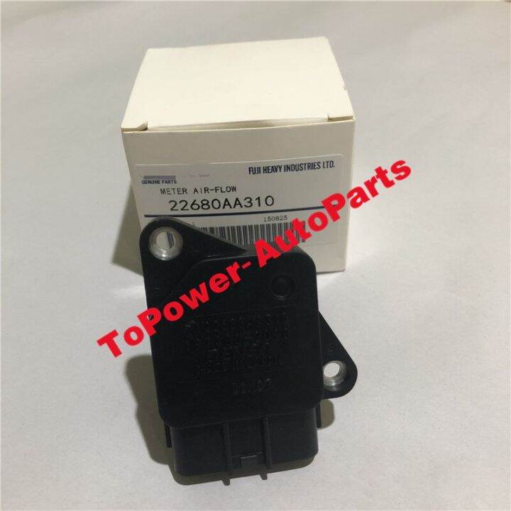 มิเตอร์วัตการไหลเวียนอากาศมวล-oem-22680-aa310-197400-2090สำหรับ-ssubaru-impreze-forester-baza-2001-2008เซนเซอร์วัดการไหลเชิงมวลของลม22680aa310-1974002090