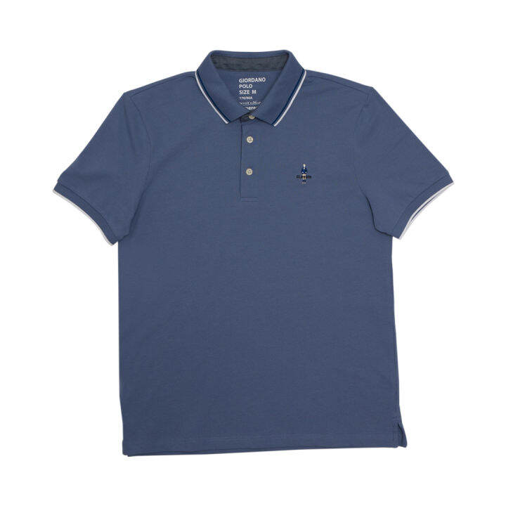 GIORDANO Men's Classic Man Polo (01011260) | Lazada PH