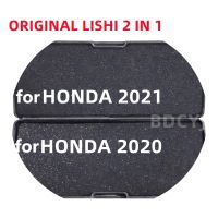 Lishi เครื่องมือถอดรหัสแบบ2-In-1สำหรับ HONDA 2021 2020ช่างทำกุญแจ2In1ใหม่สำหรับ Honda Smart Key