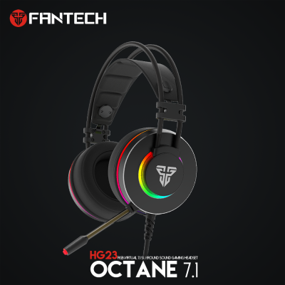 Fantech HG23 Virtual 7.1 Gaming Headset Headphones with Microphone for Computer Professional Gamer Surround Sound RGB Light