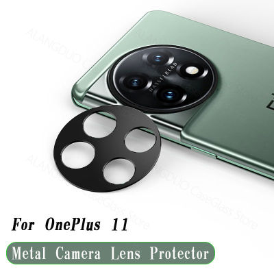 กล้องเลนส์โลหะป้องกันสำหรับ O Neplus 1 11 10 9 Pro 9RT กลับเลนส์ปกคลุมสำหรับ O Neplus Nord 2 Ace 2 Pro เคสไม่มีแก้ว