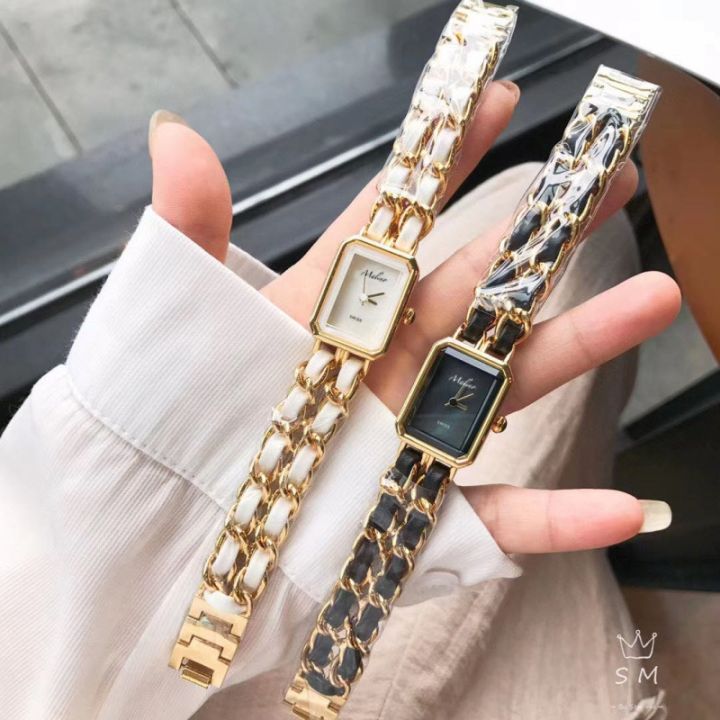 square-table-female-wechat-business-sources-web-celebrity-hot-style-table-euramerican-style-restoring-ancient-ways-small-incense-table-chain-weaving-belt-watch-women
