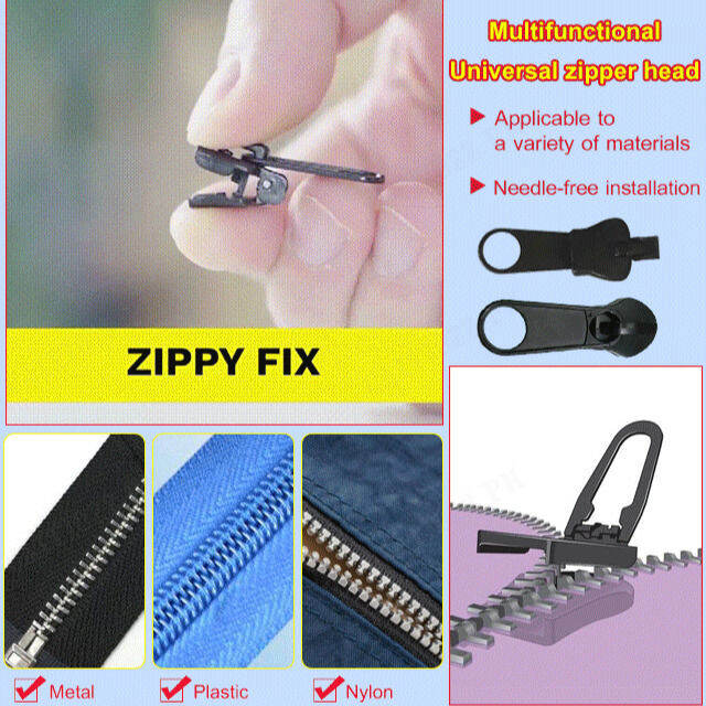 Zipper Head Replacement Kit 6 Pack Zippedmr TV Zipper Heads Lazada PH