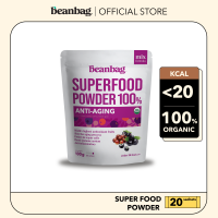 BEANBAG SUPERFOOD ORGANIC ANTI-AGING ผงเบอร์รี่รวม สูตรแอนไทเอจจิ้ง 100g