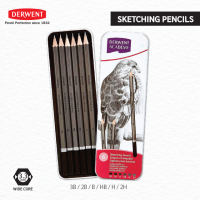 DERWENT ชุดดินสอ SKETCH 6-12 แท่ง (SKETCHING PENCILS SET 6-12) 1 ชุด