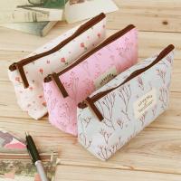 Fashion Floral Canvas Pastoral Wind Student Pencil D6h6 Bag Stationery M8z2 Pencil Cases Boxes