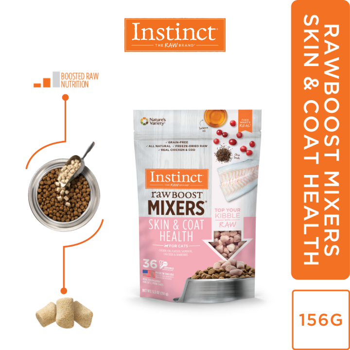 Instinct Freeze Dried Raw Boost Mixers Grain Free Cage Free, 55 OFF