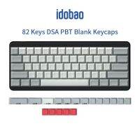 Idobao กุญแจเปล่า ANSI กุญแจหมวกชุดปุ่มกดย้อนยุคคีย์แคป DSA Keycaps สำหรับแป้นพิมพ์กลไก MX เชอร์รี่ GH60 Xd/ GK64