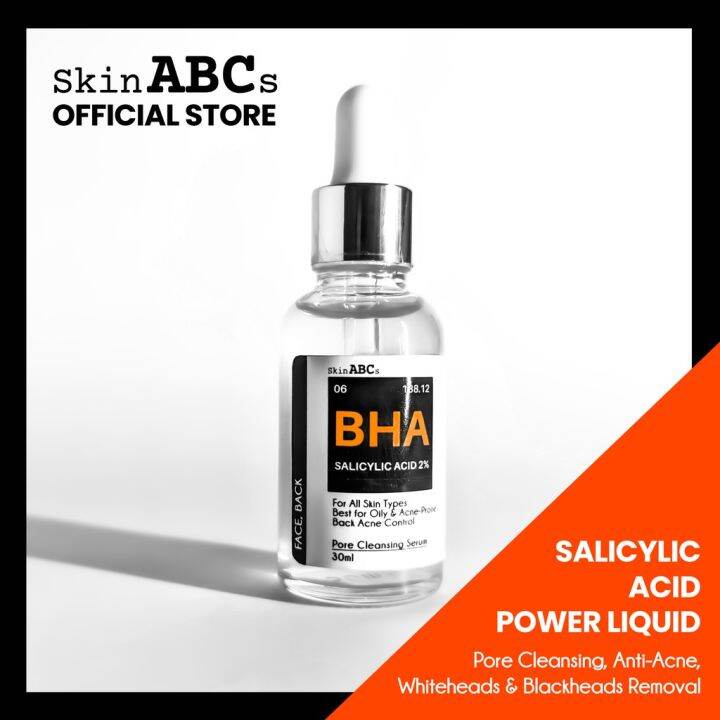 (New) SkinABCs Salicylic Acid 2 Pore sing for Whiteheads Blackheads