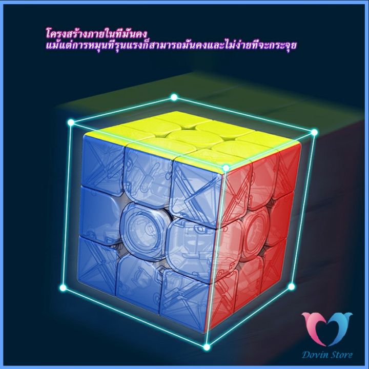 รูบิคแม่เหล็ก-ความเร็ว-3x3x3-รูบิคส์คิวบ์-ขั้นเทพ-rs3m-rubiks-cube-dovin-store