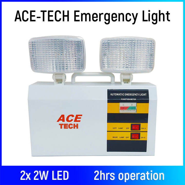 LED Emergency Light ACE TECH Lazada PH