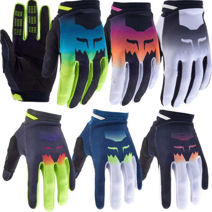 FOX Gloves Motor Racing Motocross x MX Dirt Bike Top Motorcycle Gloves ...