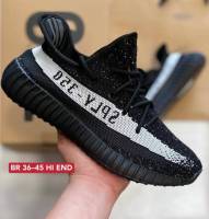 รองเท้าผ้าใบแฟชั่นอดิดาส รองเท้าAdidas Yeezy Boost 350 v2 Core Black-White Hiend size 36-45 (New)