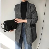 Dark grey/brown Boy blazer