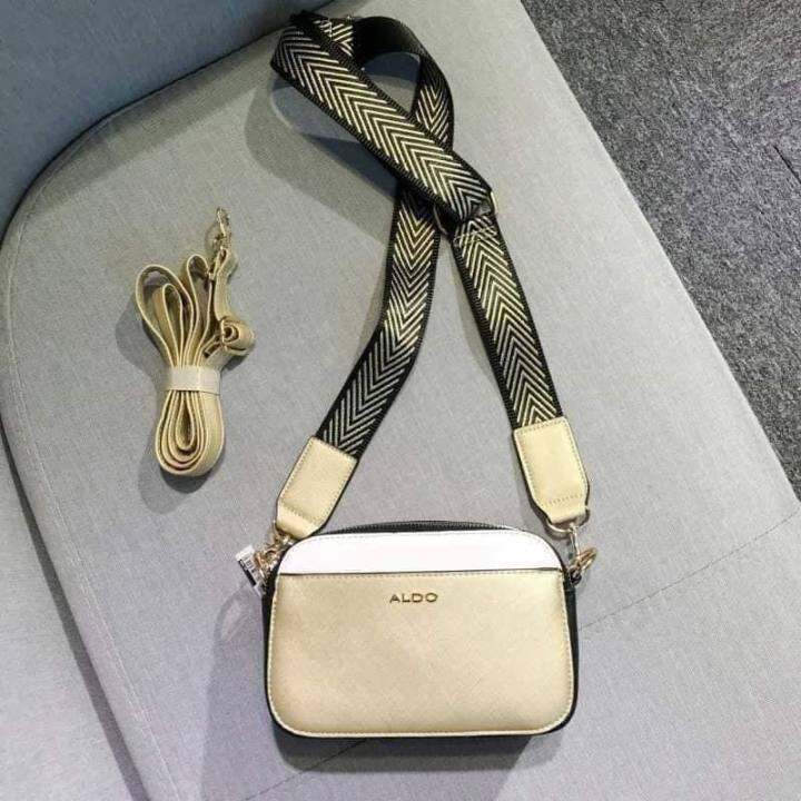 Aldo. Double Zipper Bodybag Slingbag for women Lazada PH