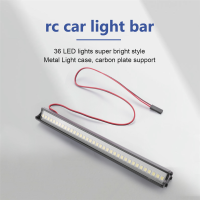 150MM 36 LED Light Bar Roof Lamp Lights for Axial SCX10 90046 Wrangler Body 1/10 RC Crawler Car Upgrade Parts