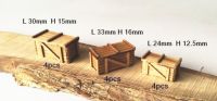 Scale 148 Classic ancient ship model decorations kits wooden case boxes model 3 styles 12pcslot