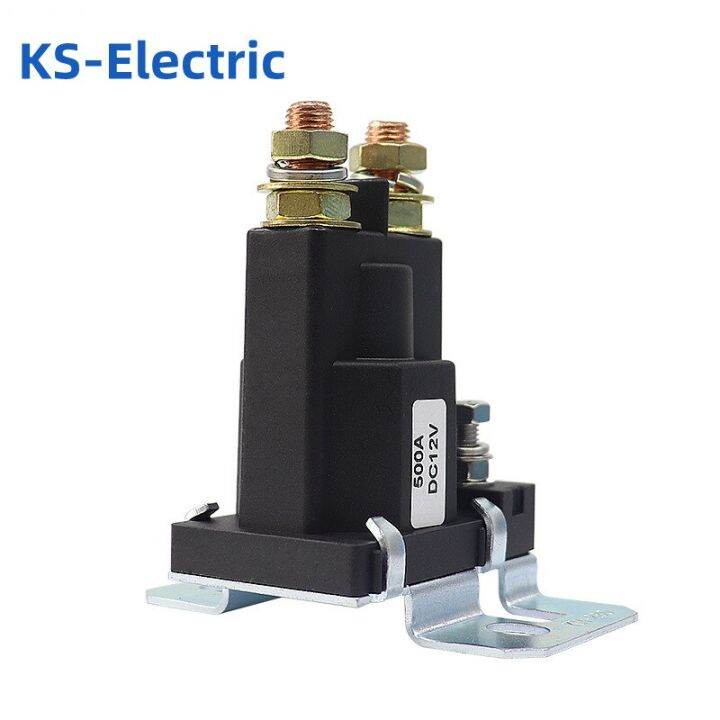 Car Relay Starter Solenoid Relay 500A/12V/24V 4 Terminal Car Starter