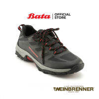 Bata บาจา WEINBRENNER รองเท้าผ้าใบ รองเท้าลำลองแบบผูกเชือก สำหรับผู้ชาย รุ่น 3D ENERGY สีนำตาลเข้ม 8214614 สีดำ 8216614