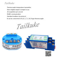 K Type Thermocouple Temperature Transmitter RJSTENB Sensor To RS485 Thermocouple Acquisition Module RS05 11