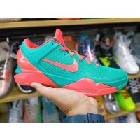 HOT Original✅ ΝΙΚΕ K0be 7 Low Mens GreenOrange Fashion Basketball Shoes [Free Shipping] {Limited Time Offer}