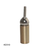 KD310 3d printer socket connection Steel ball Brass rod end with thread hole permanent universal magnetic ball joint