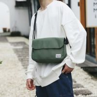 New youth canvas satchel fashion outdoor street shoulder bag fashion messenger bag sling bags for men k1077