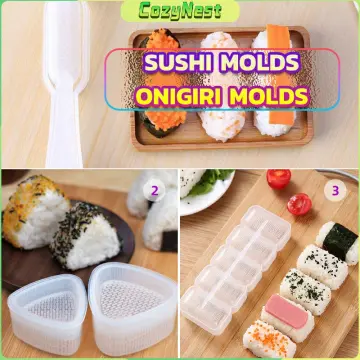 Japanese Sushi Rice Mold Rectangular, Sushi Press Nigiri Maker Rice Ball  Mold, Sushi Rice Mold Maker for Making Perfect Sushi Molds at Home 