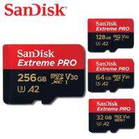 เมมโมรี่การ์ด Sandisk Extreme Pro microSD SDXC/HC Card ความเร็ว 170MB/s ความจุ 32GB 64GB 128GB 256GB Class10 A2 (SDSQXCU-GN6MA) การ์ดหน่วยความจำ ไมโครเอสดีการ์ด แซนดิส