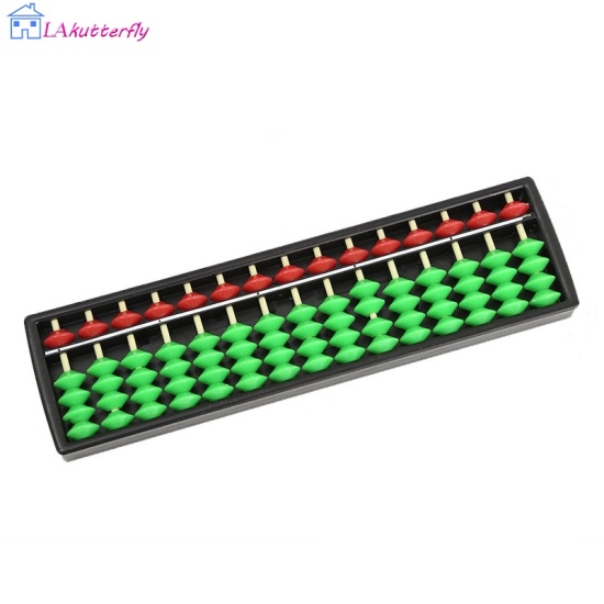 Lakutterfly ready stock kids abacus 15 digits arithmetic abacus kids maths - ảnh sản phẩm 4