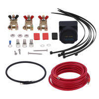 Voltage Relay Sensitive Automatic Induction 2 Battery Isolator Kit for Off Road