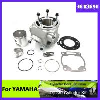 OTOM Motocross Cylinder Kit Cylinder Piston Ring Pin Sealing Pad Bearing Connecting Rod For YAMAHA DT230 MT250 TSE250 Motorcycle