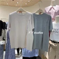 𝙁.𝙔 𝙨𝙩𝙪𝙙𝙞𝙤𝙨 (พร้อมส่ง‼️)เสื้อยืดคอกลมแขนสั้น NO.90 เสื้อยืดแขนสั้นทรงหลวมสไตล์เกาหลีแฟชั่นสตรี เสื้อยืดผู้หญิง 𝙁.𝙔 𝙨𝙩𝙪𝙙𝙞𝙤𝙨 (พร้อมส่ง‼️)เสื้อยืดคอกลมแขนสั้น NO.90 เสื้อยืดแขนสั้นทรงหลวมสไตล์เกาหลีแฟชั่นสตรี เสื้อยืดผู้หญิง