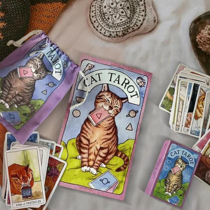new-civet-prophecy-tarot-deck-tarot-cards-with-bag-for-fortune-telling-party-board-game-card-deck-divination-fate-oracle-card-admired