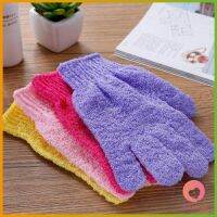 AllWell ถุงมืออาบน้ำ ถุงมือขัดผิวอาบน้ำ ขจัดเซลล์ผิวเก่า พร้อมส่ง Glove-style bath towel